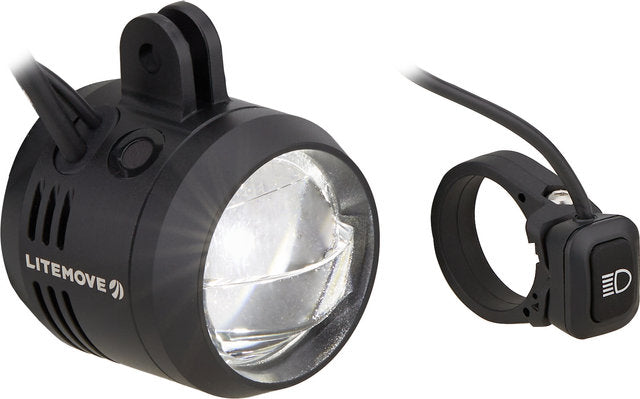 Litemove ac-150 led hb lb e-bike front light for handlebar mounting with stvzo