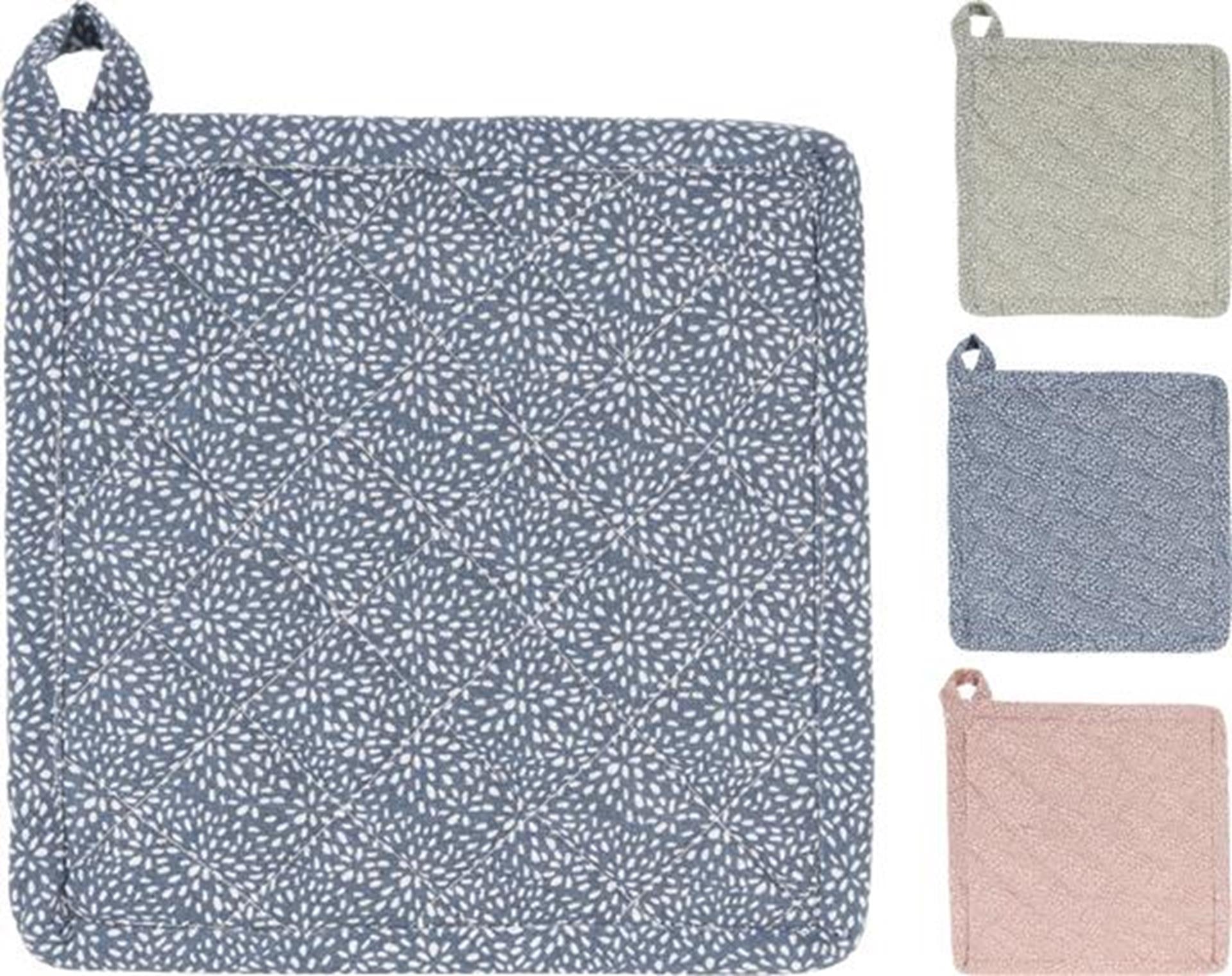 Excellent houseware pannenlap 20x20cm verkrijgbaar in 3 kleuren