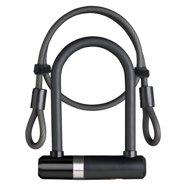 AXA Newton 150 Bügelschloss mit Kabel