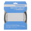 Shimano Race Schaltzugset aus Edelstahl – schwarz