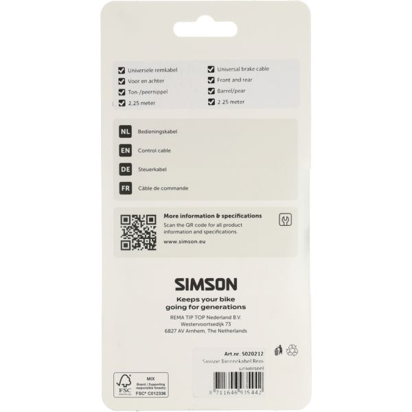 Simson Bremszug universell