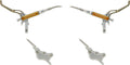 Trickstuff maxima front+rear disc brake set with steelflex hose