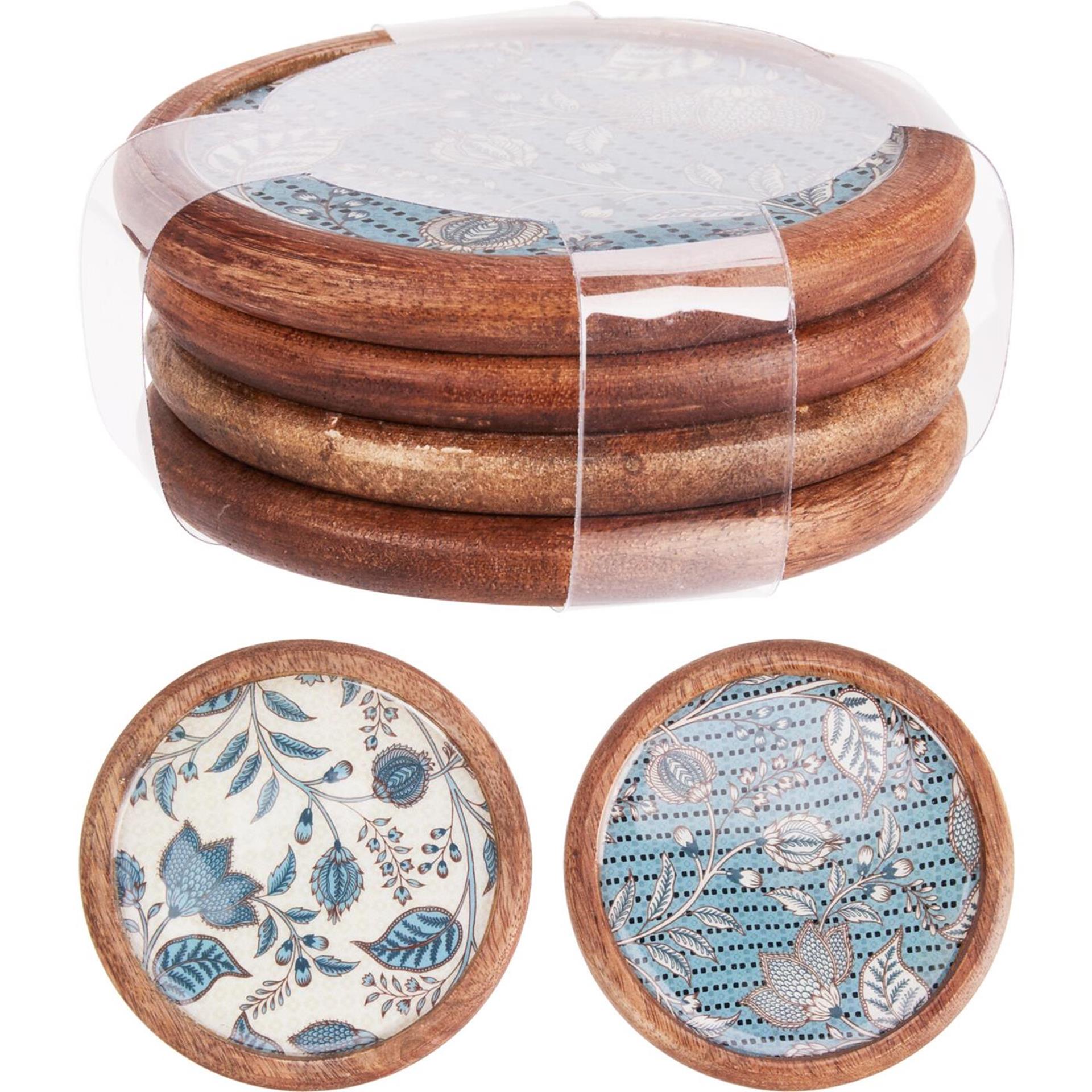 Home styling onderzetter set a 4 stuks ø10cm