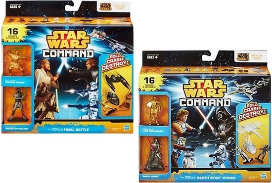 Hasbro Star Wars Command Final Battle Set mit 16 Figuren