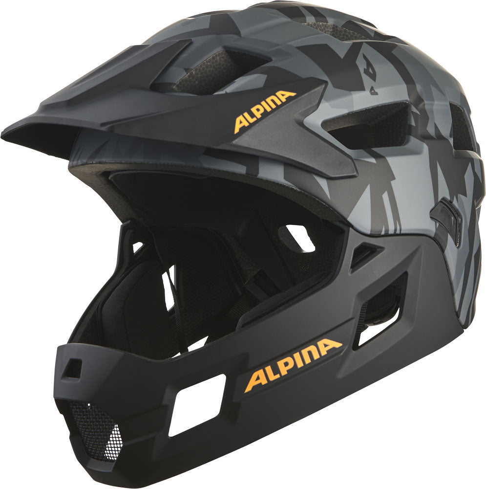 Alpina rupi - youth fullface helmet