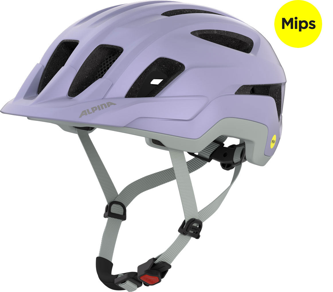 Olympic sportswear alpina sports tour helm paranus mips 52-56 mat lila