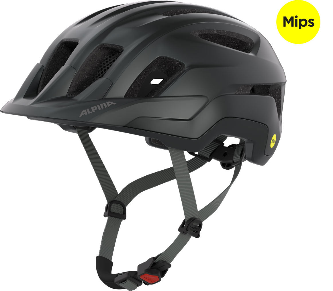 Alpina Sports Touringhelm Paranus MIPS 55-59, matt schwarz