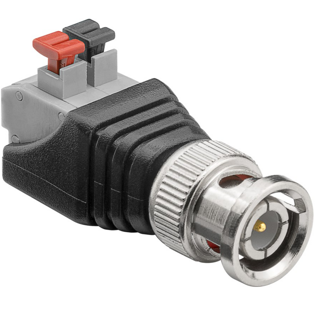 Abi aansluitblok 2-pin bnc stekker