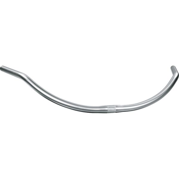 Ergotec Beach Cruiser Lenker 25,4 x 710 mm – Stahl-Aluminium-Optik