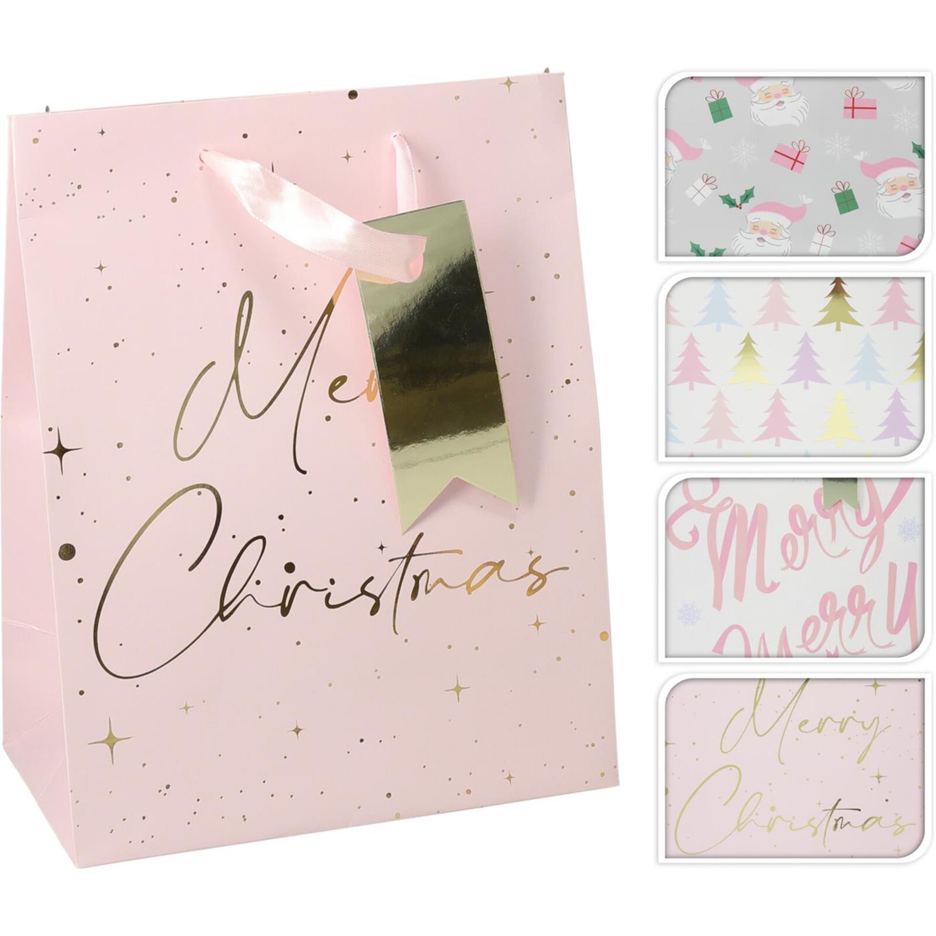 Home styling geschenktas voor kerst m papier