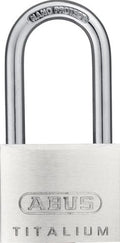 Abus cilinderhangslot | breedte slotlichaam 40 mm | titalium gelijksluitend 6411 | 1 stuk - 54579 54579