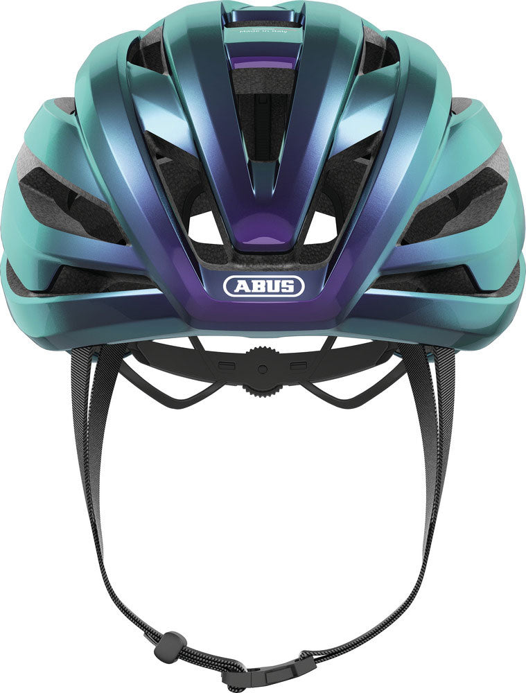 Abus fietshelm stormchaser ace flip flop purple s - 51-55 cm - paars - geschikt voor gebruik op racefietsen - gravelbikes - 200 g