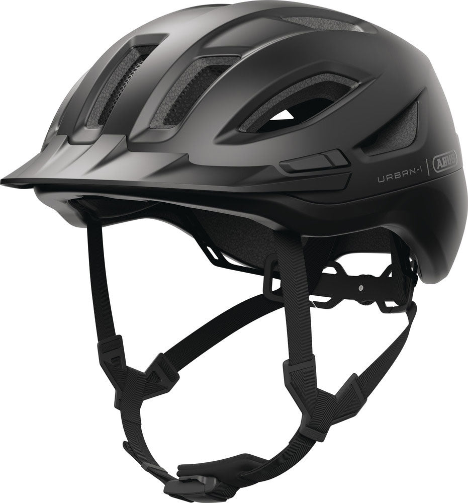Abus Helm Urban-I 4.0 Ace Velvet Schwarz L 57-61 cm