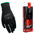 CyclOn Montagehandschuhe M9 Nylon PU Schwarz Grün (20 Paar)