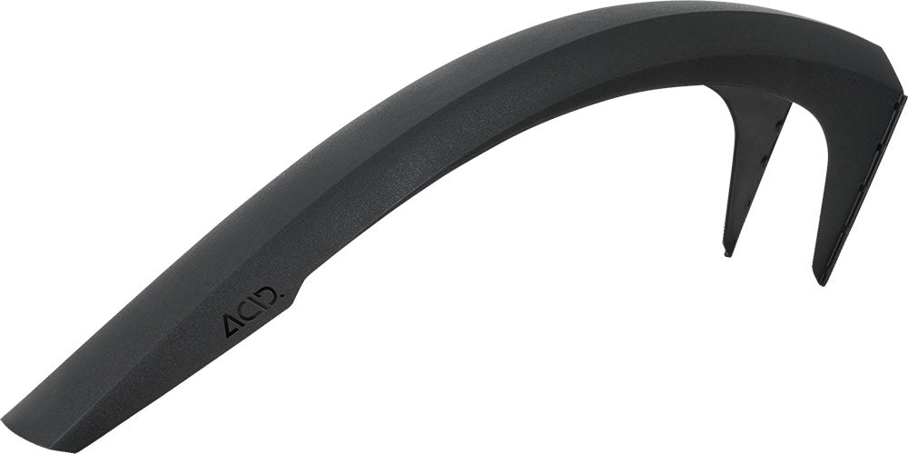 Acid mud blocker rear mudguard