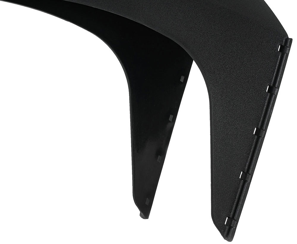 Acid mud blocker rear mudguard