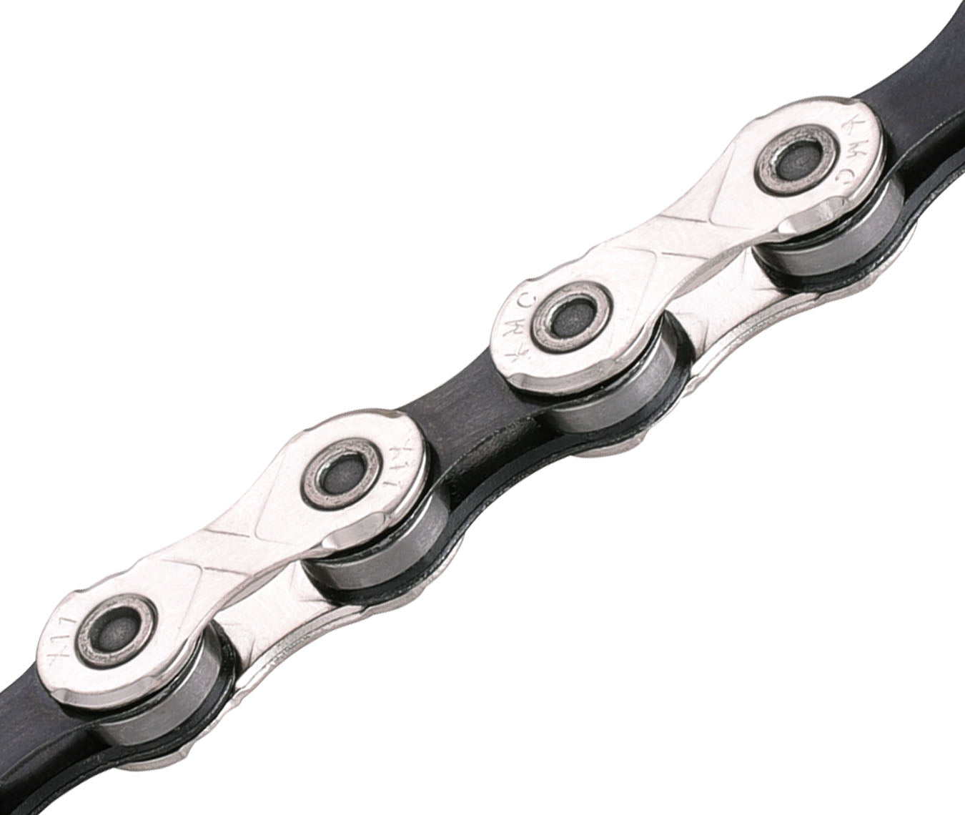 Km c x11 fietsketting 11 speed 1 2x11 128 130 schakels zilver zwart