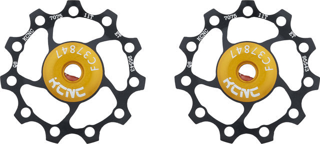 Kcnc jockey wheel aluminum jockey wheels - 1 pair