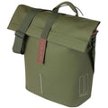 Fahrradtasche Basil City MIK Studs, 14–16 Liter, 11 x 29 x 36 cm, Moosgrün
