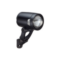 Herrmanns H-Black Pro Dynamo-Stirnlampe - Ein-/Ausschaltfunktion - mit Halterung - 200 Lumen