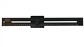 Mib messzeuge mib afschrijfliniaal 250mm zwart