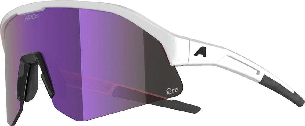 Alpina sports sportbril sonic hr m q-lite glans wit