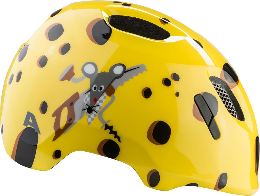 Olympic sportswear alpina sports kinderhelm ximo 2 yellow gouda 49-54 glans