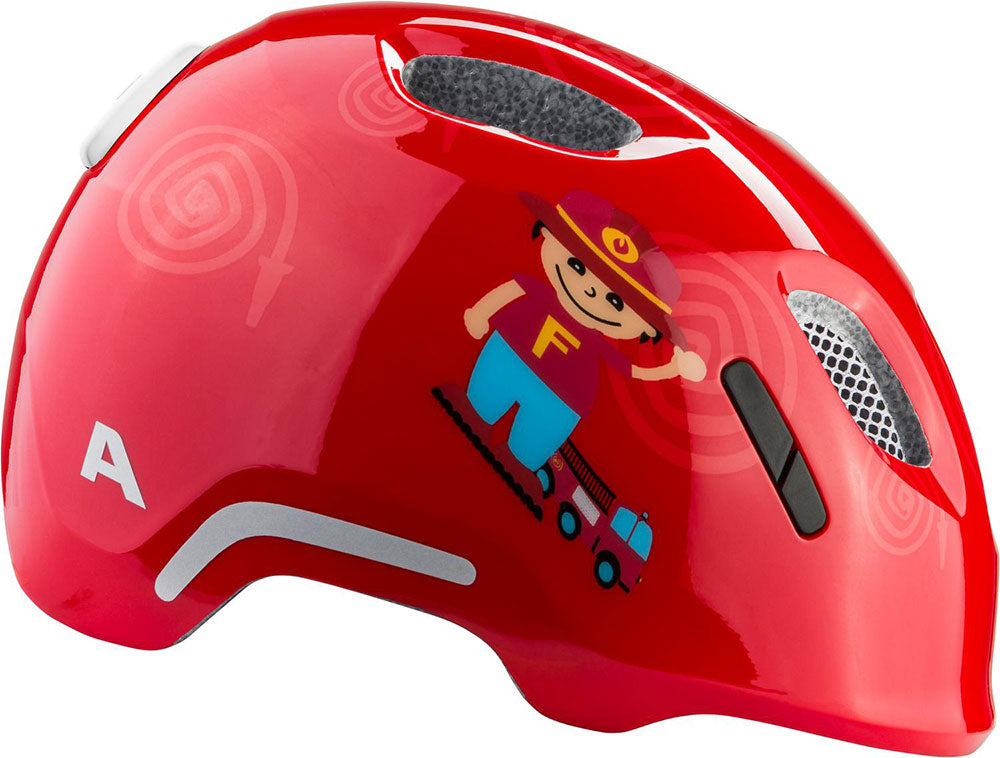 Olympic sportswear alpina sports kinderhelm ximo 2 flash fire fighter 49-54 gl.