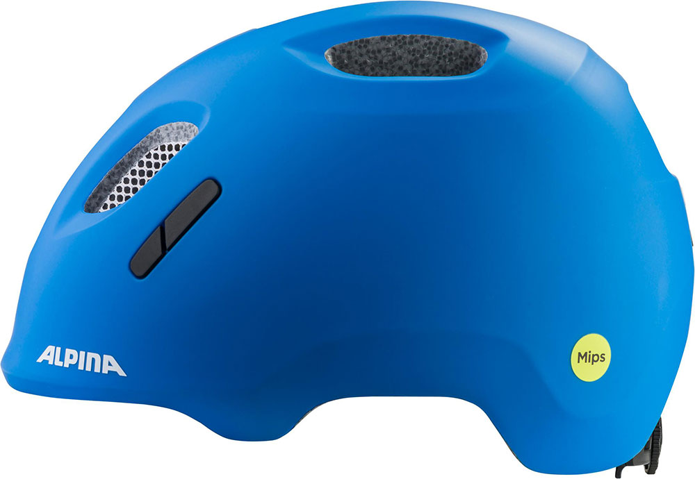 Olympic sportswear alpina sports kinderhelm ximo 2 mips 47-51 mat blauw
