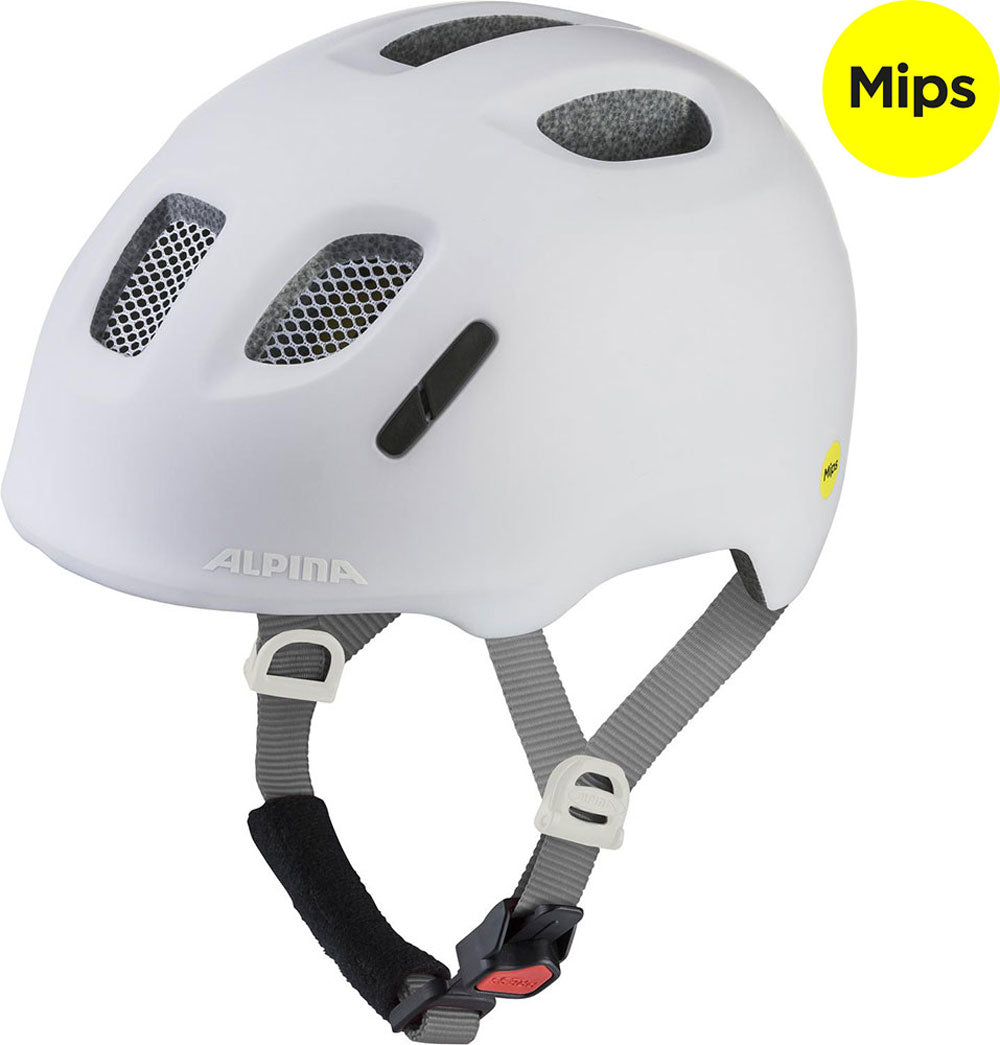 Olympic sportswear alpina sports kinderhelm ximo 2 mips 47-51 mat pastel paars
