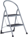 Altrex cromato huishoudtrap 2-treeds silver - 500949