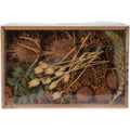Home styling droogbloemen mix in doosje nature