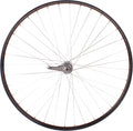 Achterwiel 28x1 1 2 zwart, KT remnaaf, spaak 13, Westwood profiel aluminium velg.
