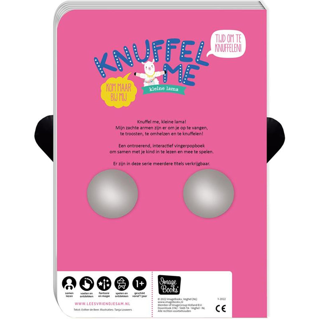Imagebooks boekje knuffel me - kleine lama