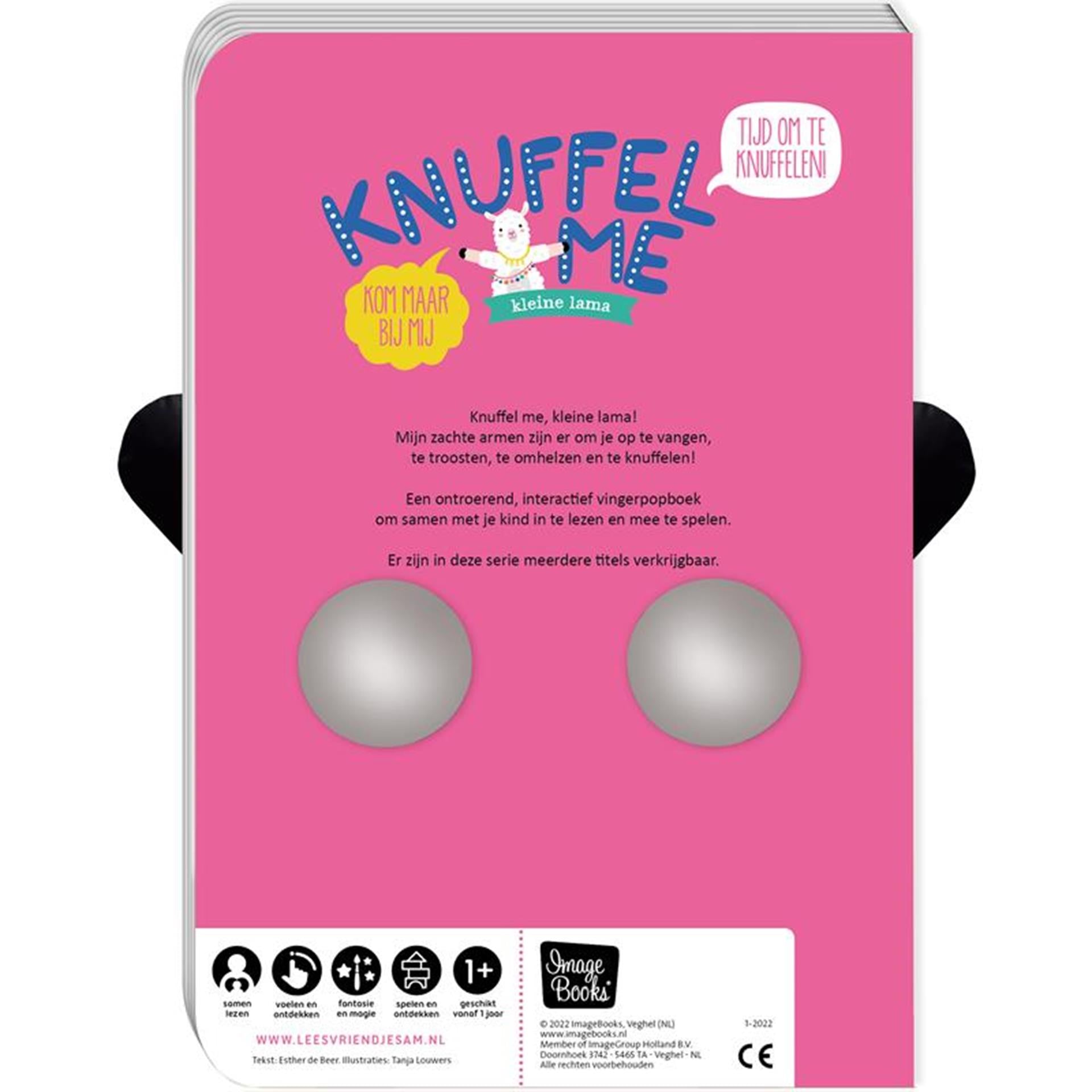 Imagebooks boekje knuffel me - kleine lama