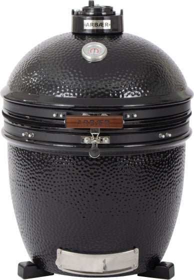 Arbaer Kamado Large Solo Ø 21 Soll ohne Rahmen Keramikschwarz