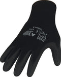 Asatex handschoen | maat 9 zwart | en 388 psa-categorie ii | nylon met polyurethaan | 12 paar - 3702 9 - 3702 9