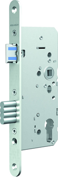 Assa abloy n1100 paniekdeurslot | dm65mm | pc72 mm | voorplaat rvs 24x235mm rechthoekig | paniek b | enkele deur | dr 1+3 2+4 - a000300238