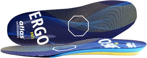 Atlas ergo pro inlegzool | blauw geel | maat 44 - 4043692447872