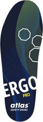 Atlas ergo pro inlegzool | blauw geel | maat 44 - 4043692447872