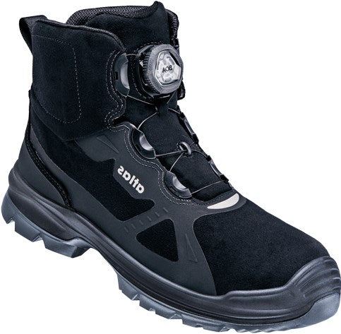 Atlas werkschoen flash 6905 boa xp s3 | zwart grijs | maat 49 - 4043692441498