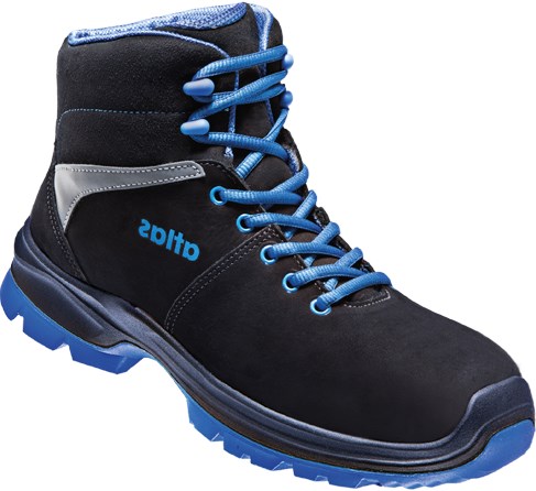 Atlas werkschoen sl 80 2.0 hoog s2 | zwart blauw | maat 48 - 00.012.095.48