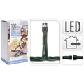 Home styling koppelverlichting 7,5 meter met 100 led lampen extra warmwit verlengset 31v (exclusief 31v startsnoer, zie 114149)