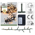 Kerstverlichting cluster 400l warm wit