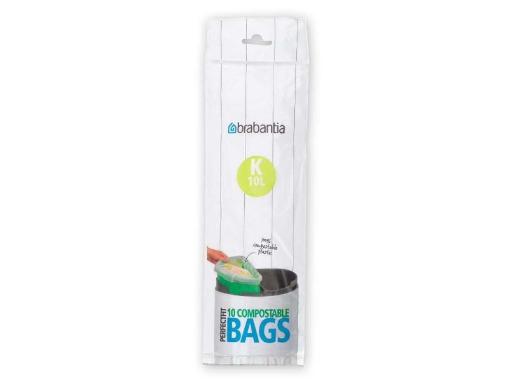 Brabantia afvalzak k compost 10l 10zakke
