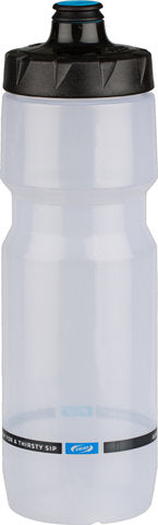 Bbb cycling autotank xl bidon racefiets- inhoud 750 ml - drinkbus fiets met autoclose ventiel - transparant - bwb-15