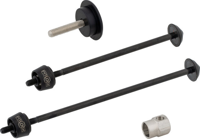 Pitlock security set 03 ga front wheel + rear wheel + ahead