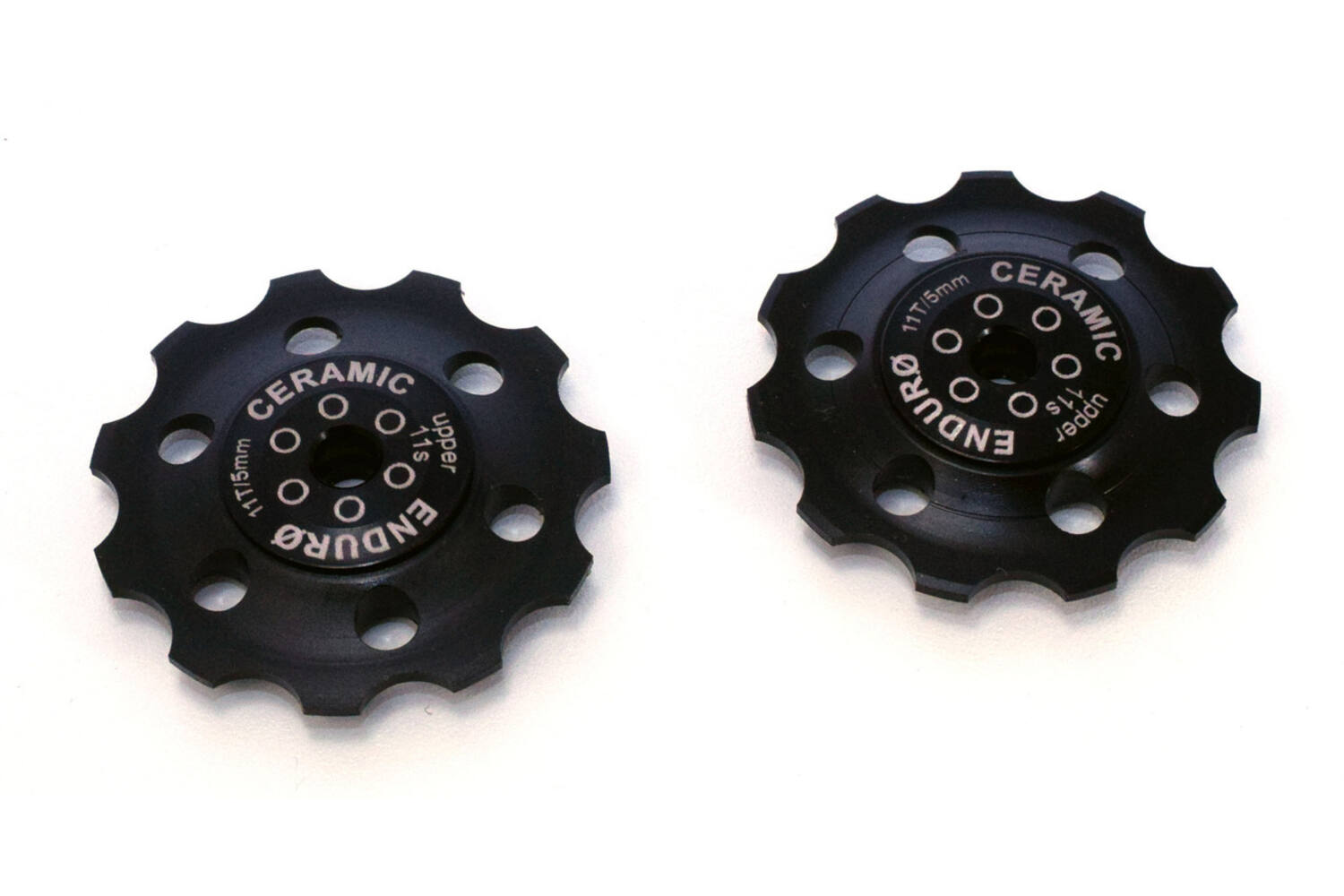 Enduro bearings jockey wheel set zero ceramic - shimano - 11 speed - black