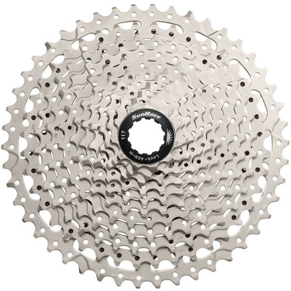 Sunrace CSMS8 Kassette 11-fach - 11-46T - silber