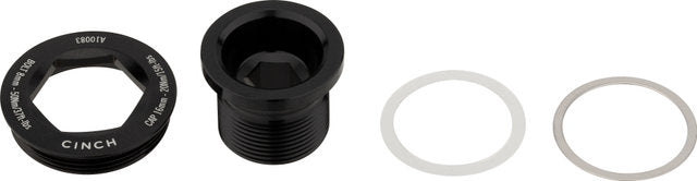 Race face right crank bolt for cinch crankset with puller cap